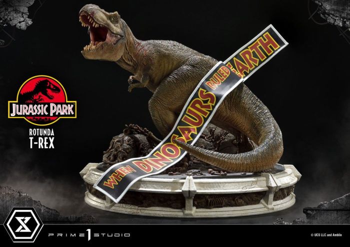  Prime1 Studio Jurassic Park 1/6 Rotunda T-Rex szobor 37 cm