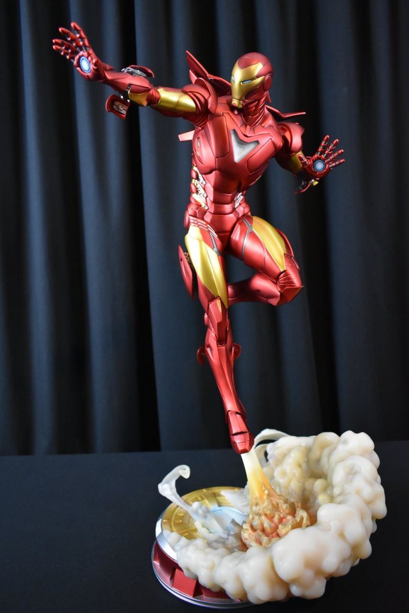Sideshow Iron Man Extremis Mark II bemutató