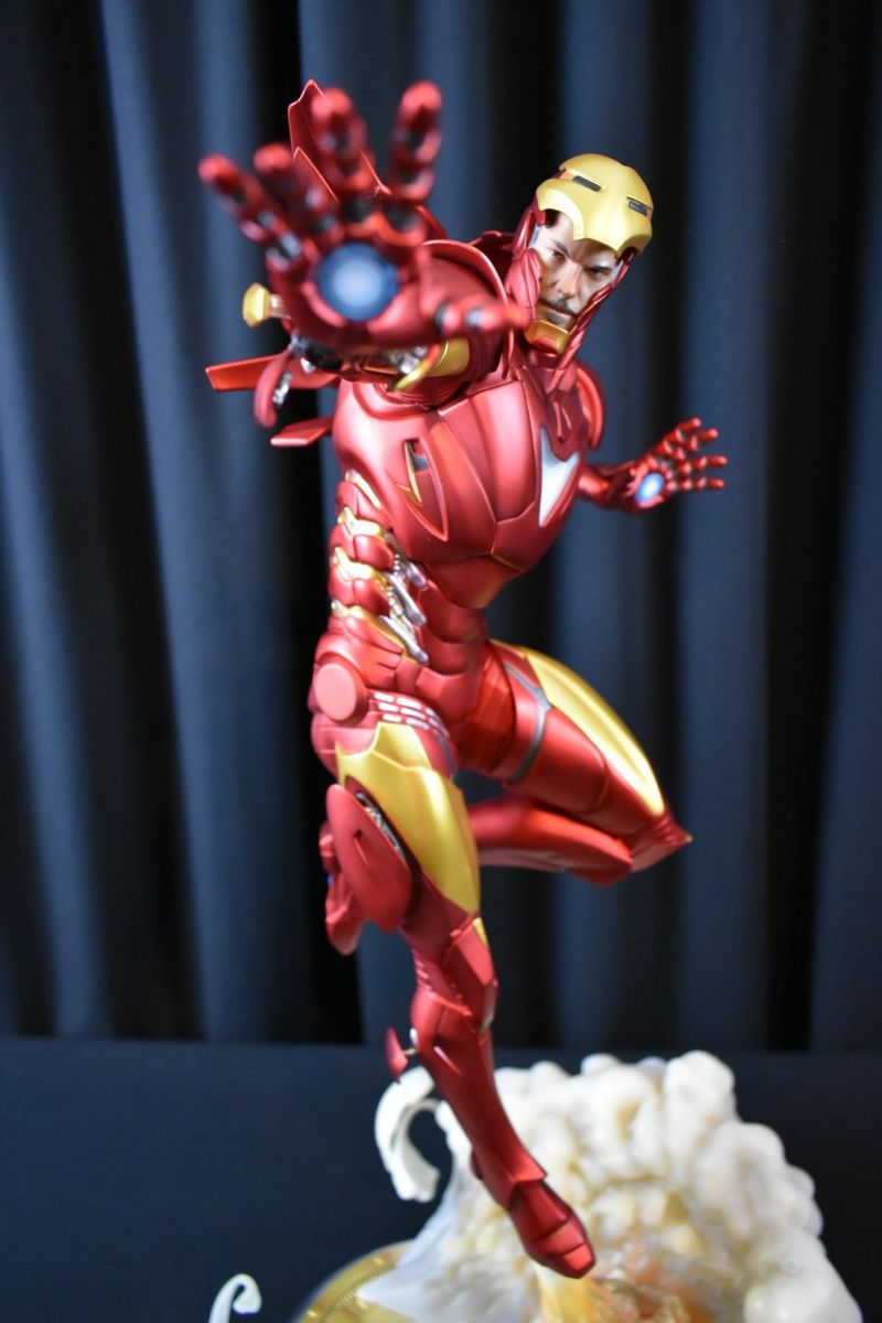 Sideshow Iron Man Extremis Mark II bemutató