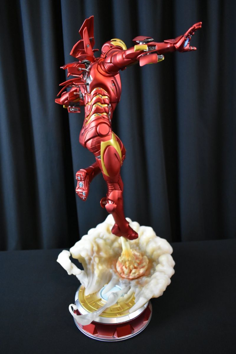 Sideshow Iron Man Extremis Mark II bemutató