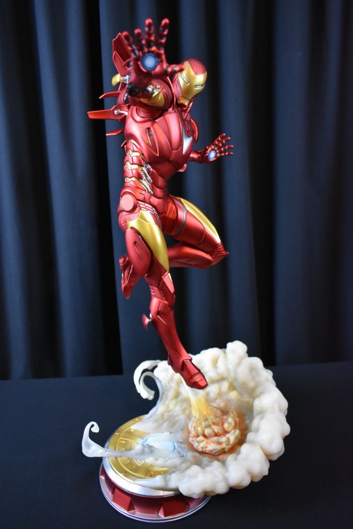Sideshow Iron Man Extremis Mark II bemutató