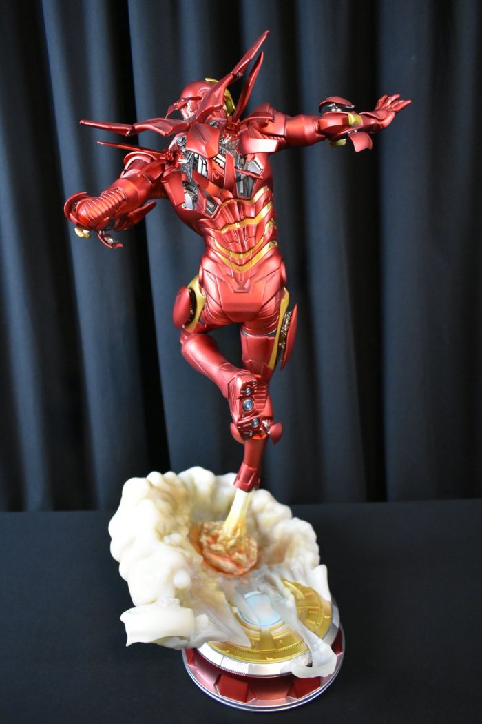Sideshow Iron Man Extremis Mark II bemutató