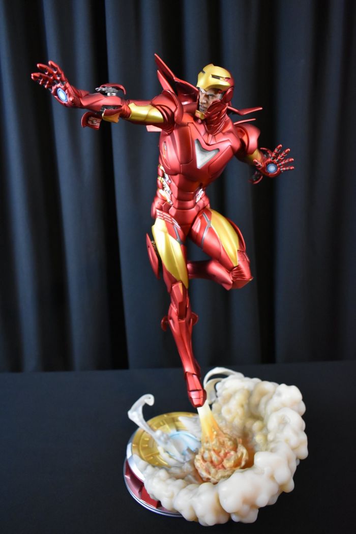 Sideshow Iron Man Extremis Mark II bemutató