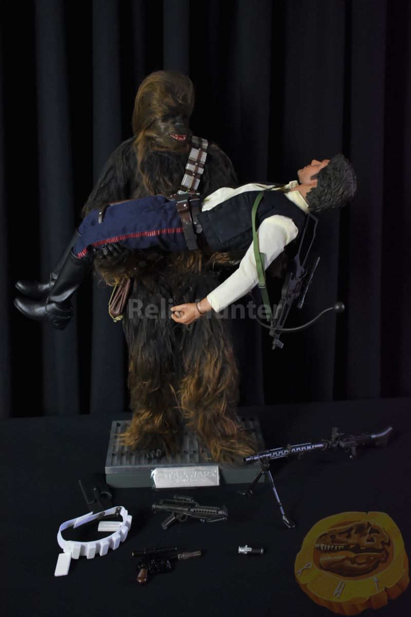 Hot Toys Han Solo & Chewbacca Deluxe Edition bemutató