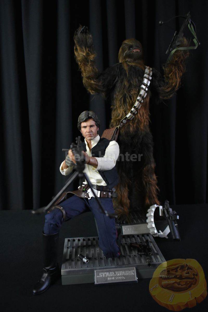 Hot Toys Han Solo & Chewbacca Deluxe Edition bemutató