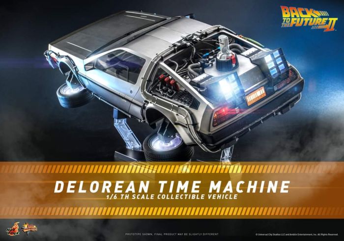 Vissza a jövőbe II - 1/6-os DeLorean Time Machine jármű