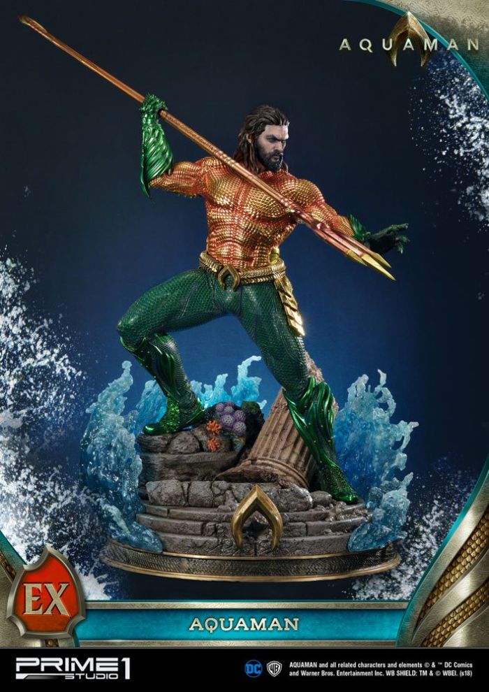 Aquaman Statues Aquaman & Aquaman Exclusive 88 cm Assortment (3)