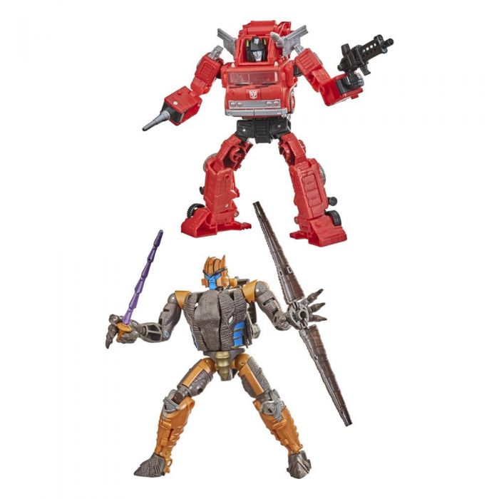 Transformers Generations War for Cybertron: Kingdom Action Figures Voyager 2021 W2 Assortment (3)