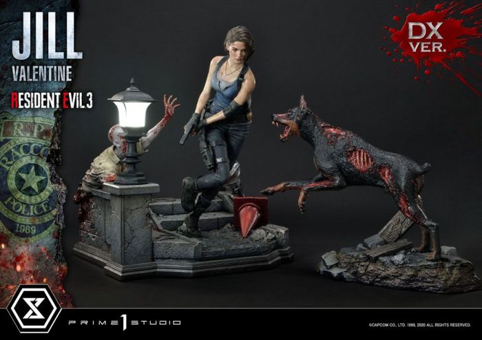 Prime 1 Studio Resident Evil 3 1/4 Jill Valentine szobor Deluxe Version 50 cm