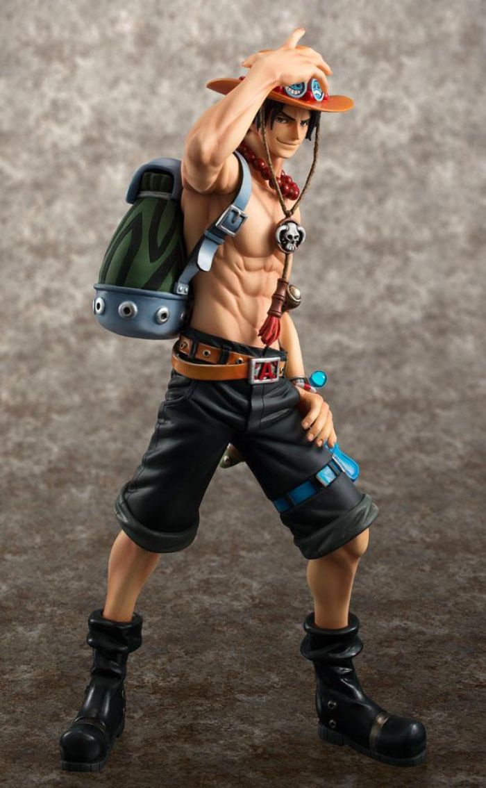 Megahouse One Piece Excellent Model P.O.P PVC NEO-DX Portgas D. Ace szobor 10th Limited Ver. 23 cm