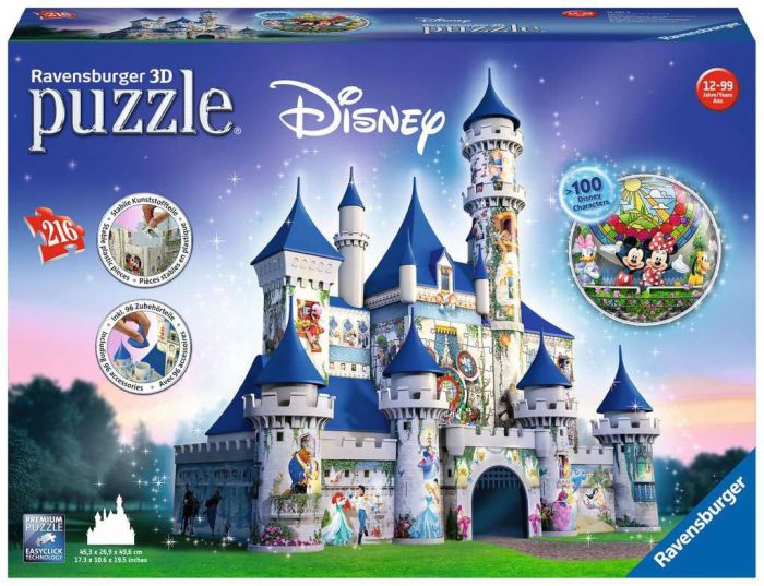 Ravensburger Disney 3D Puzzle Disney Castle (216 részes)
