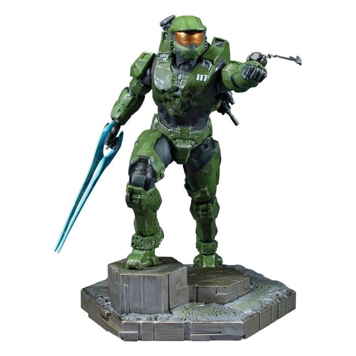 Dark Horse Halo Infinite Master Chief & Grappleshot szobor 26 cm