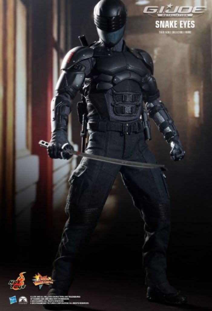 Hot Toys G.I. Joe Retaliation Snake Eyes Akciófigura