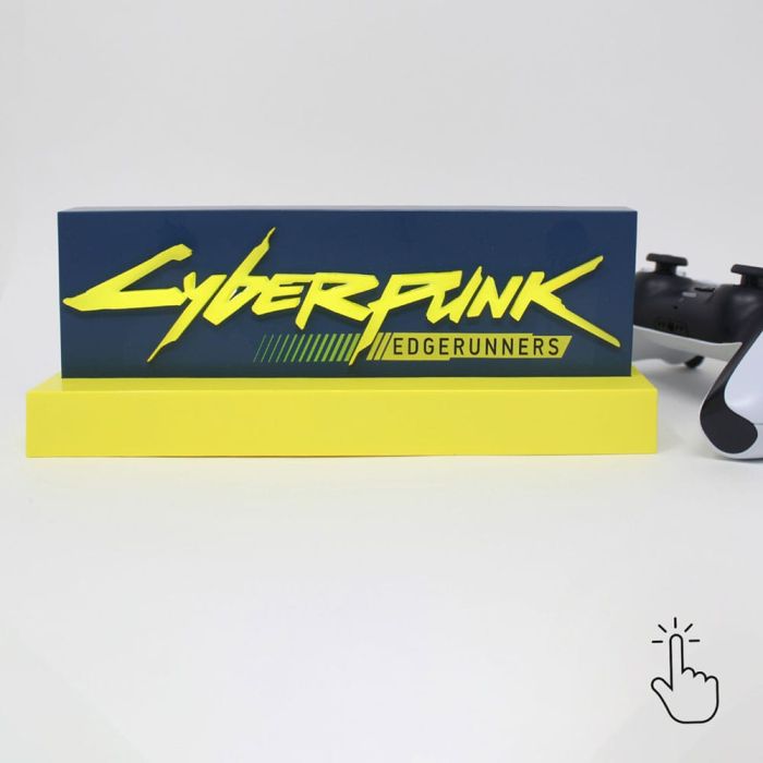 Neamedia Icons Cyberpunk Edgerunners LED-Light Logo 22 cm