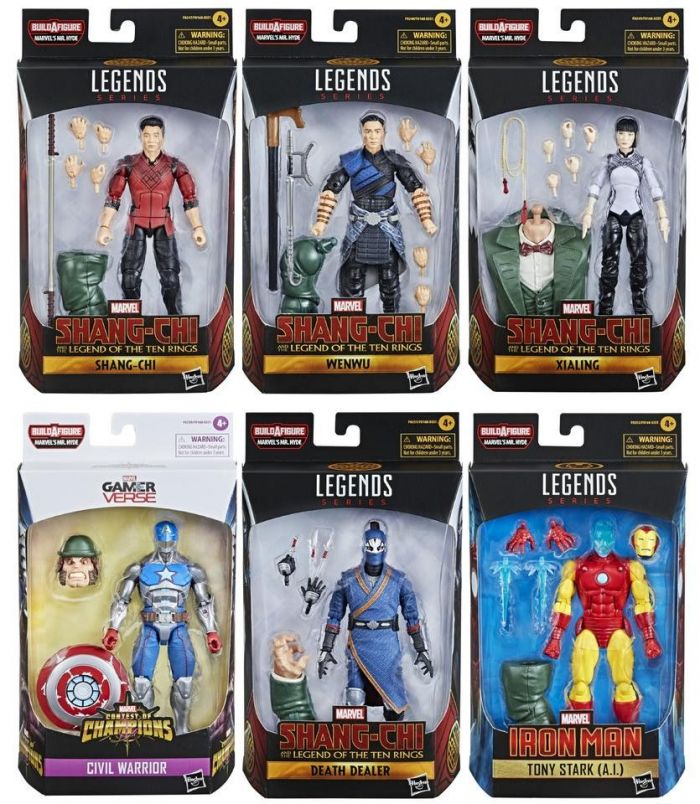 Shang-Chi Marvel Legends Series Action Figures 15 cm 2021 Wave 1 Assortment (8)