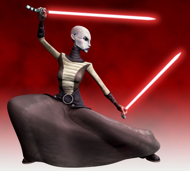 Star Wars The Clone Wars Black Series réplique 1/1 sabre laser Force FX  Asajj Ventress