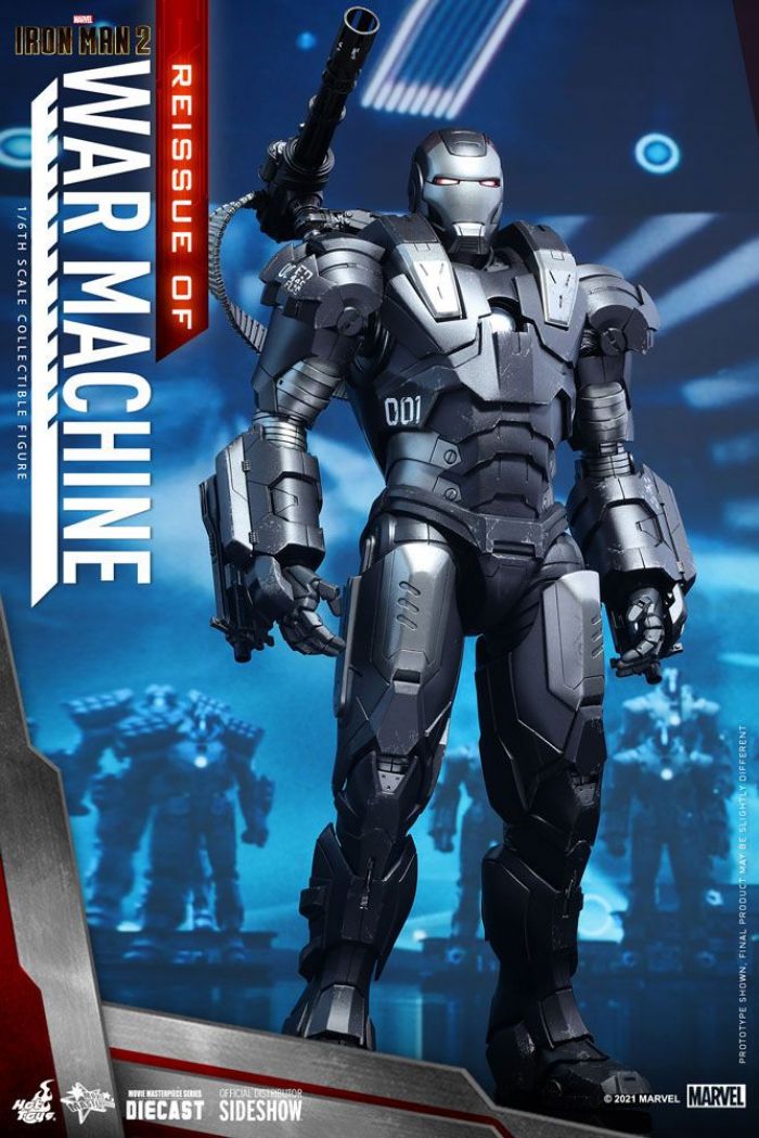 Iron Man 2 Movie Masterpiece Action Figure 1/6 War Machine 32 cm