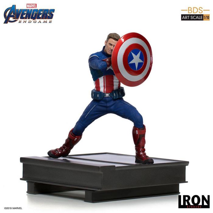 Avengers: Endgame BDS Art Scale Statue 1/10 Captain America 2023 19 cm